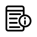 A clipboard icon for informational sites.