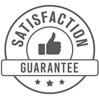 A 'Satisfaction Guaranteed' image.